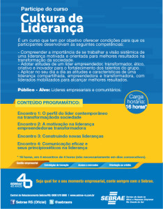Curso CULTURA DE LIDERANÇA