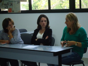 Presidente fala para diretoras de escolas