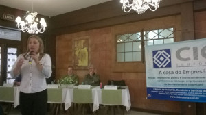 Presidente da ACI-E realiza palestra em Teutônia 