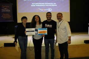 A unidade da Parceiros Voluntários de Encantado é destaque na rede estadual