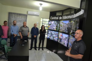 Jantar une lideranças e comunidade em prol do videomonitoramento