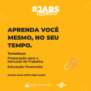 Junior Achievement RS expande suas atividades online