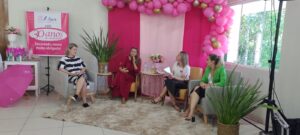 Chá Rosa da ACI-E conscientiza mulheres sobre cuidados e prevenção ao câncer de mama